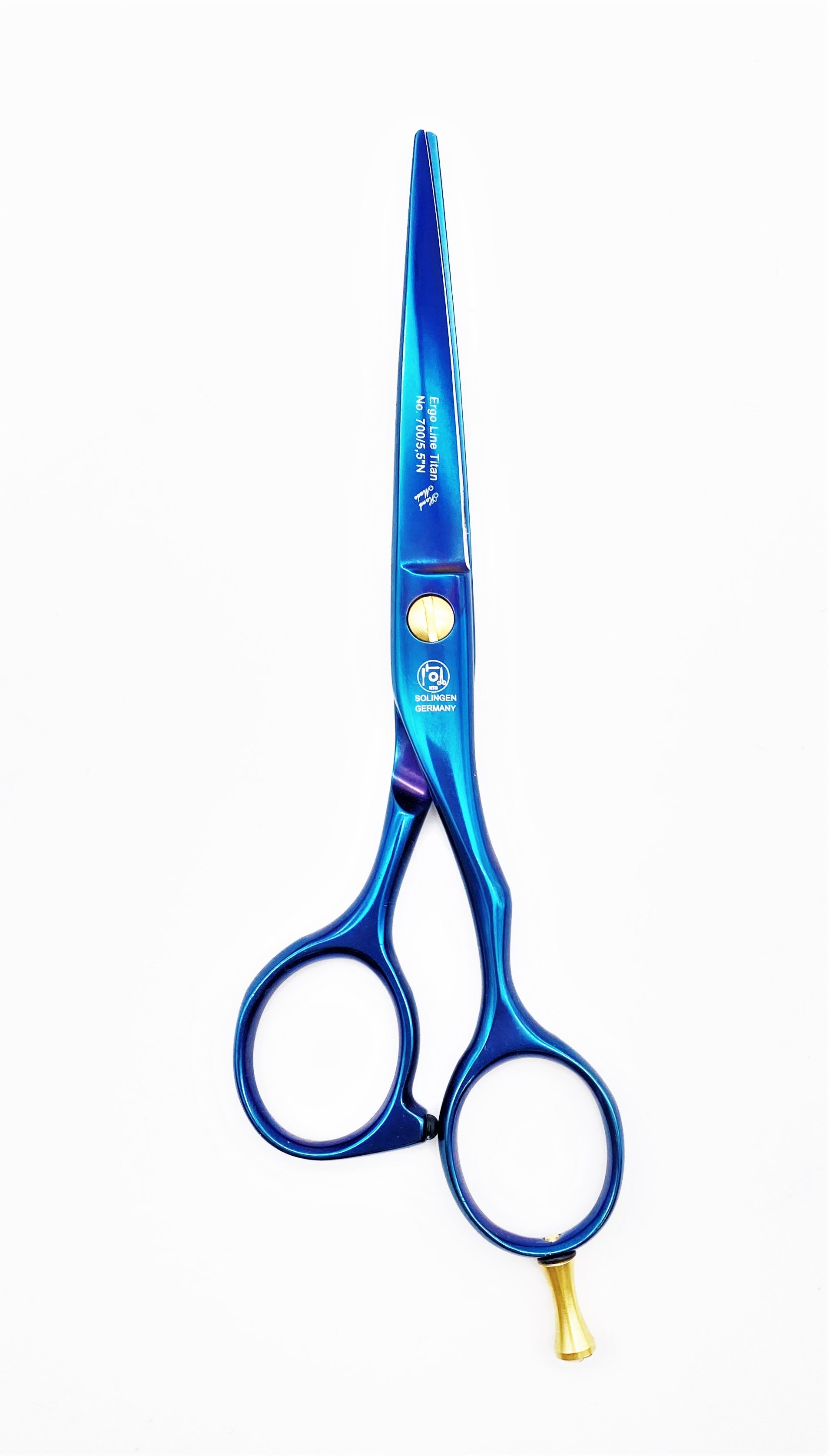 NTS Tijeras de peluquería Ergo Titan Line 700-5.5 Tamaño 5,5 pulgadas – 14 cm