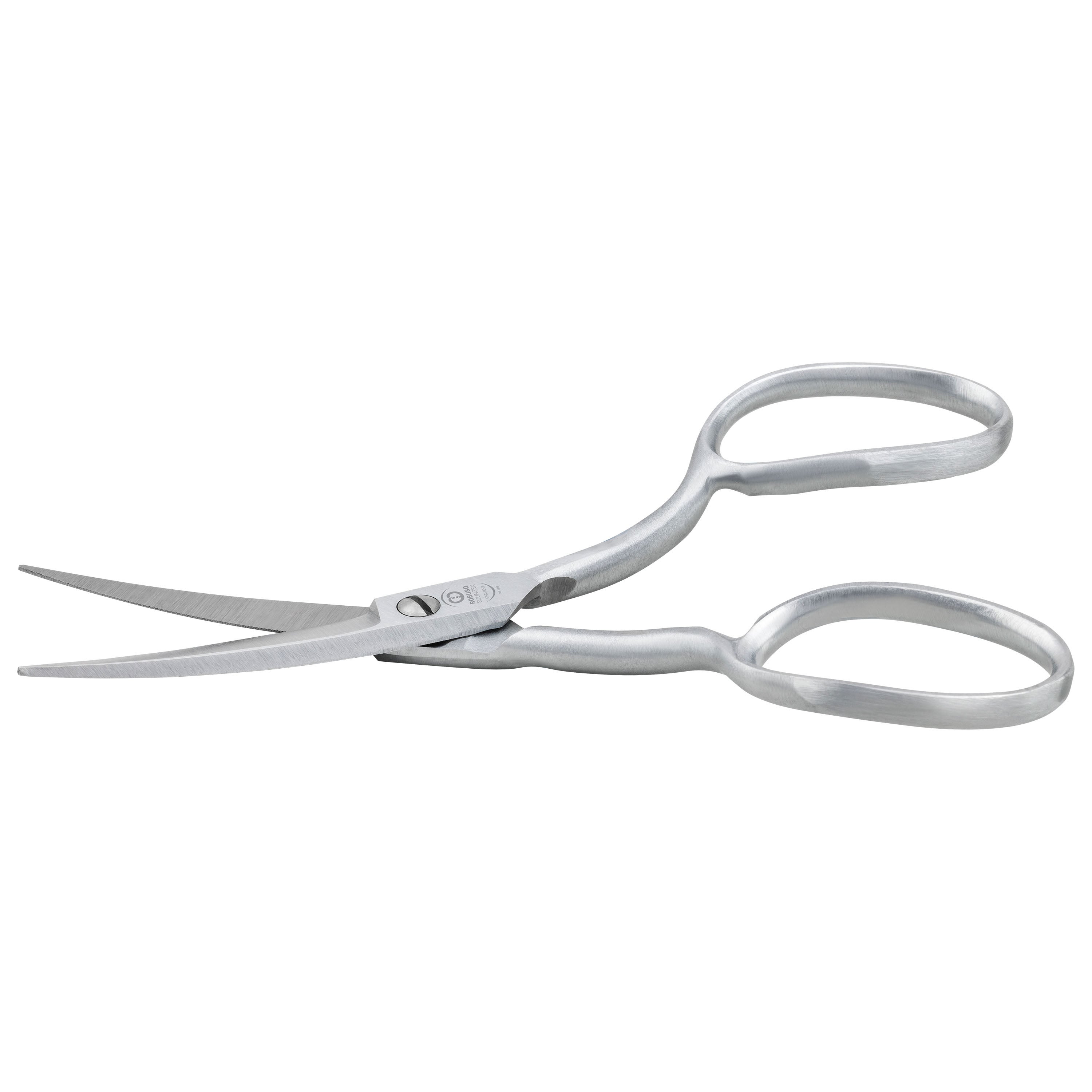 ROBUSO Mold Making Scissors, Curved + Offset 6"