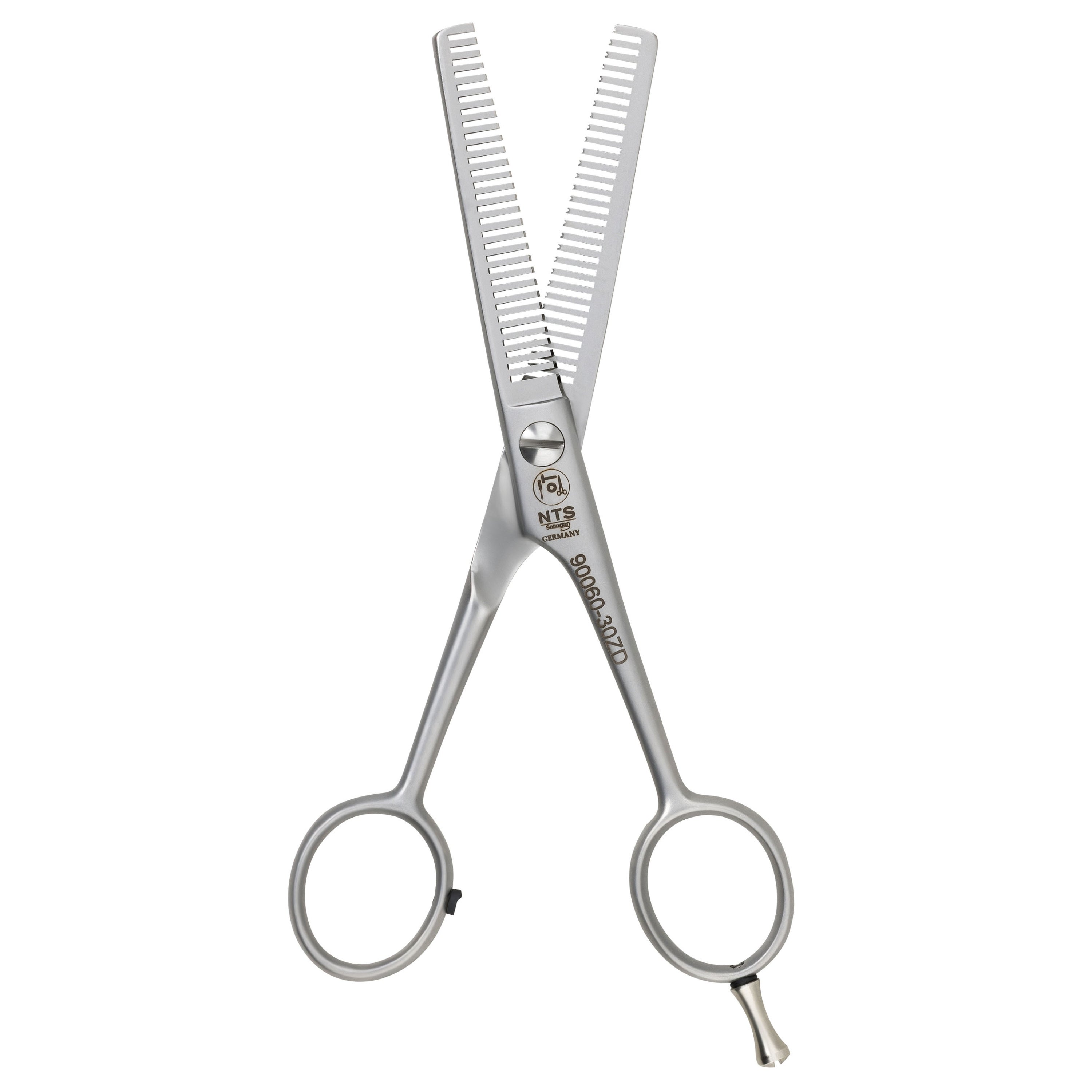 NTS Tijeras para perros Tijeras de entresacar inoxidables, 30 dientes doble cara NTS Tijeras para perros Tijeras de entresacar inoxidables, 30 dientes doble cara