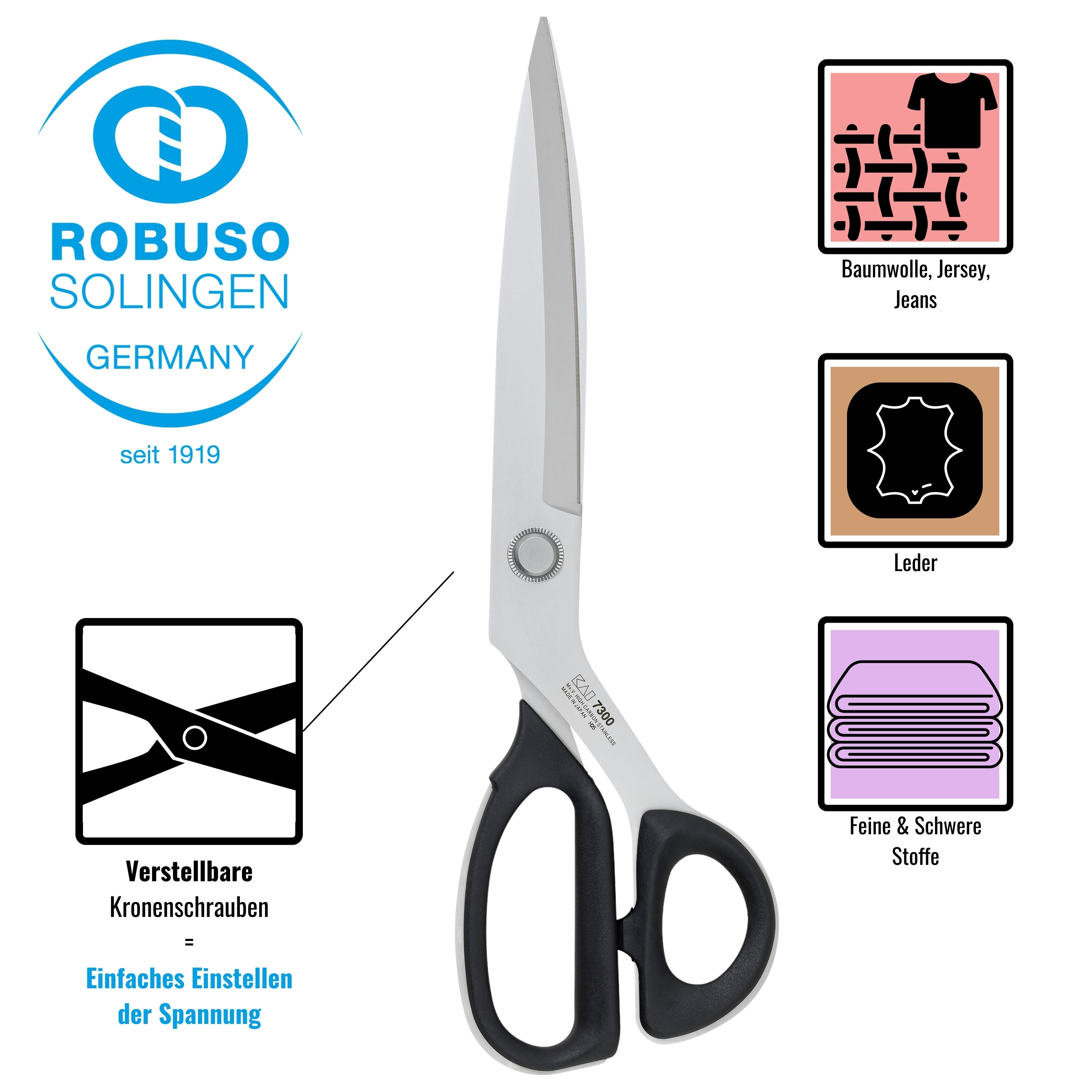 KAI Schere rostfrei 11,5"