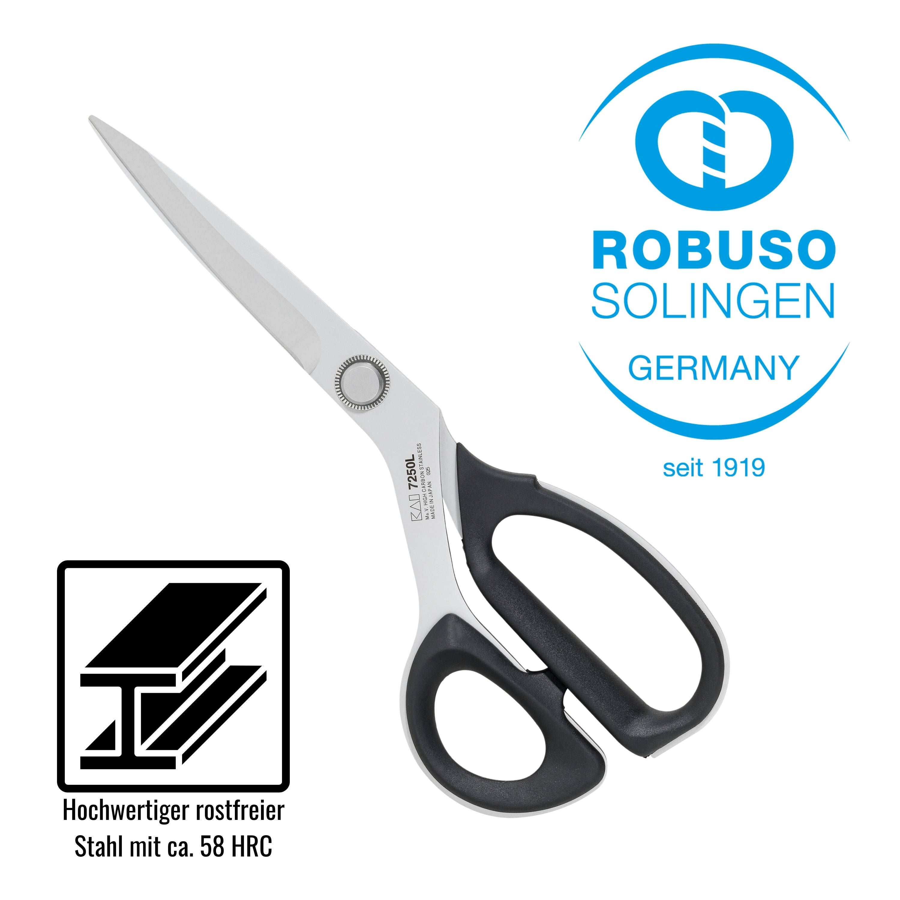KAI Tijeras de sastre para zurdos, acero inoxidable 9,5"
