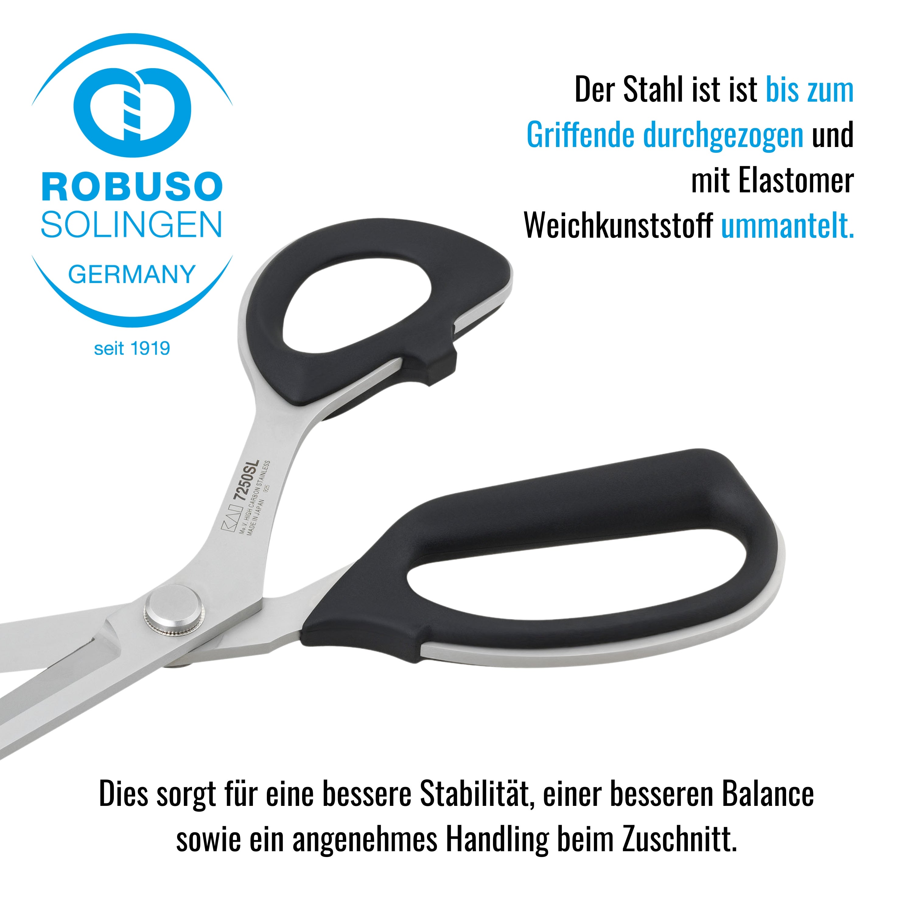 KAI Tesoura de alfaiate, modelo esbelto 9,5"