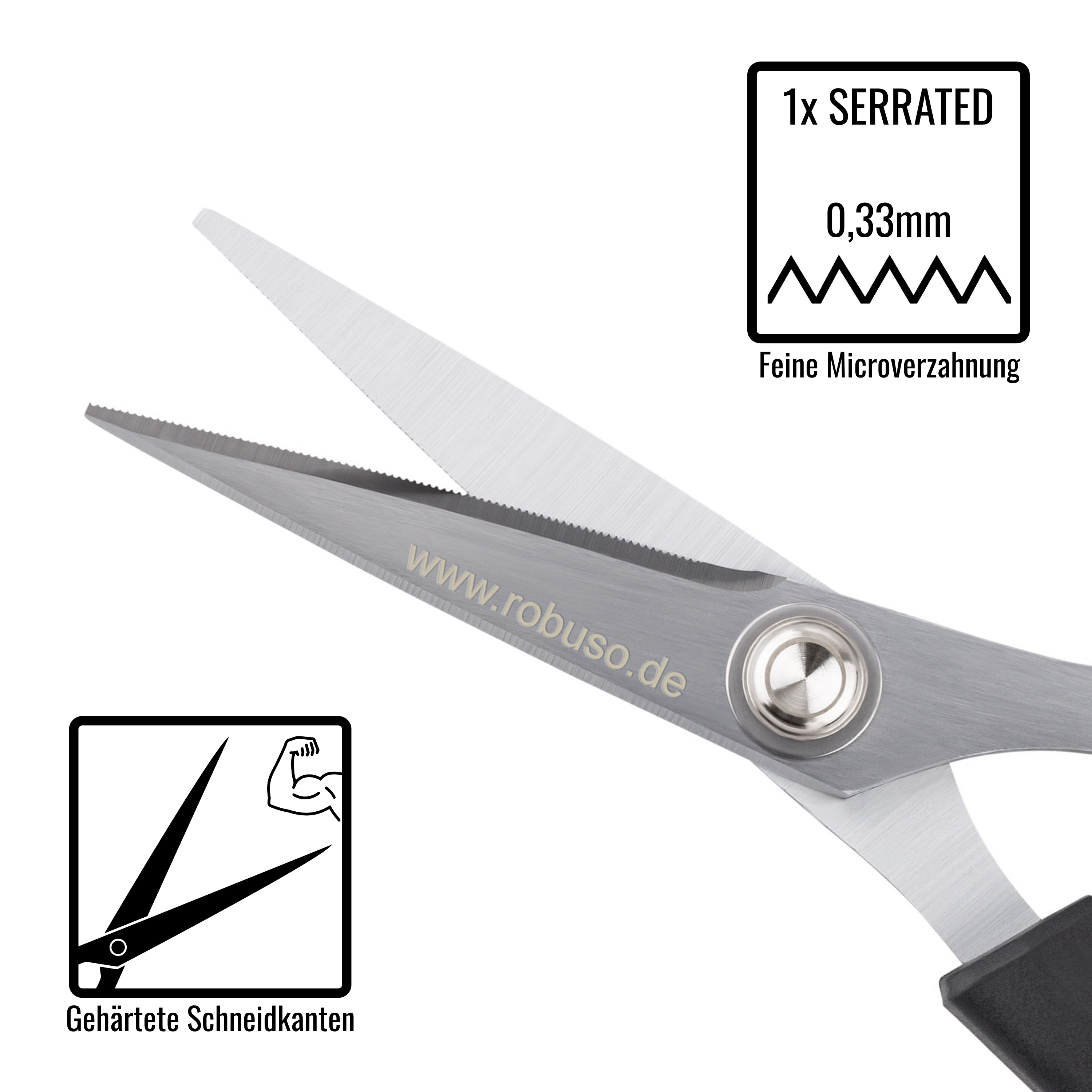 PELLORO Tesoura de Tecelão para Aramida / Tesoura de Splice 6"