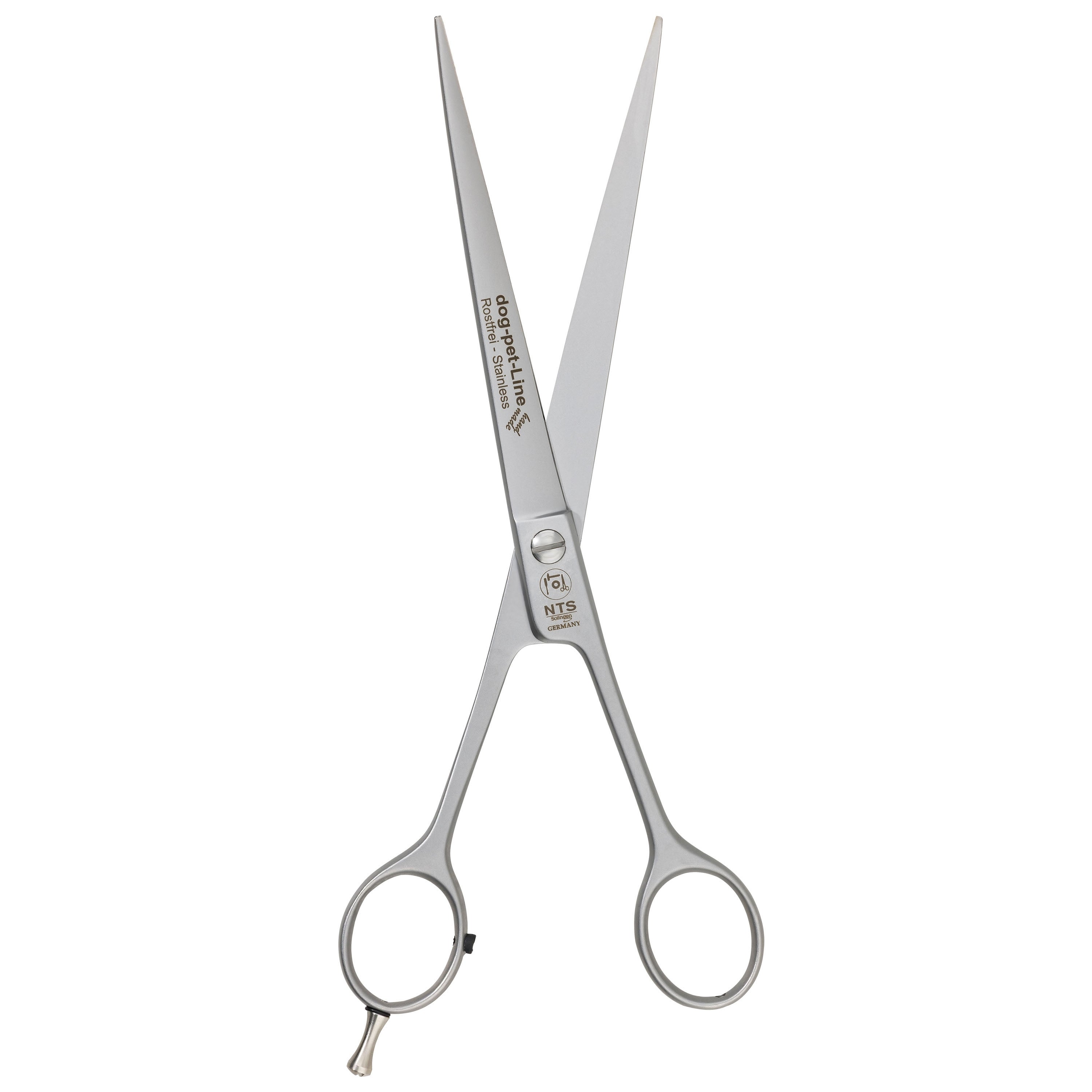 NTS Tijeras para perros / Tijeras para pelaje curvadas Tamano 9.0 pulgadas - 22,9 cm 90090-9.0G tambien utilizables como tijeras para ganado NTS Tijeras para perros / Tijeras para pelaje curvadas Tamano 9.0 pulgadas - 22,9 cm 90090-9.0G tambien utilizables como tijeras para ganado