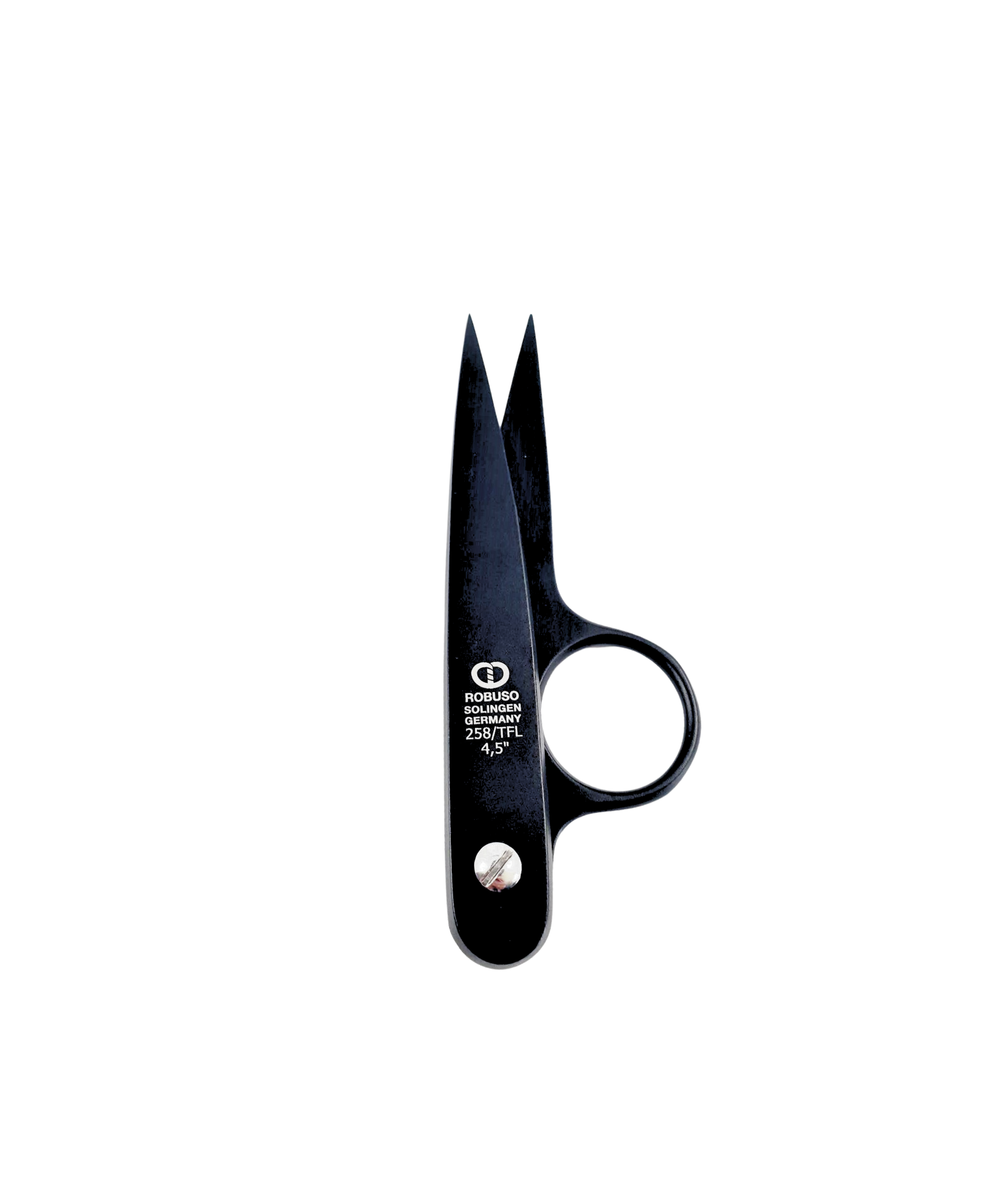 ROBUSO Single-Ring Weaver's Shears, Teflon-Coated 4.5" ROBUSO Single-Ring Weaver's Shears, Teflon-Coated 4.5"