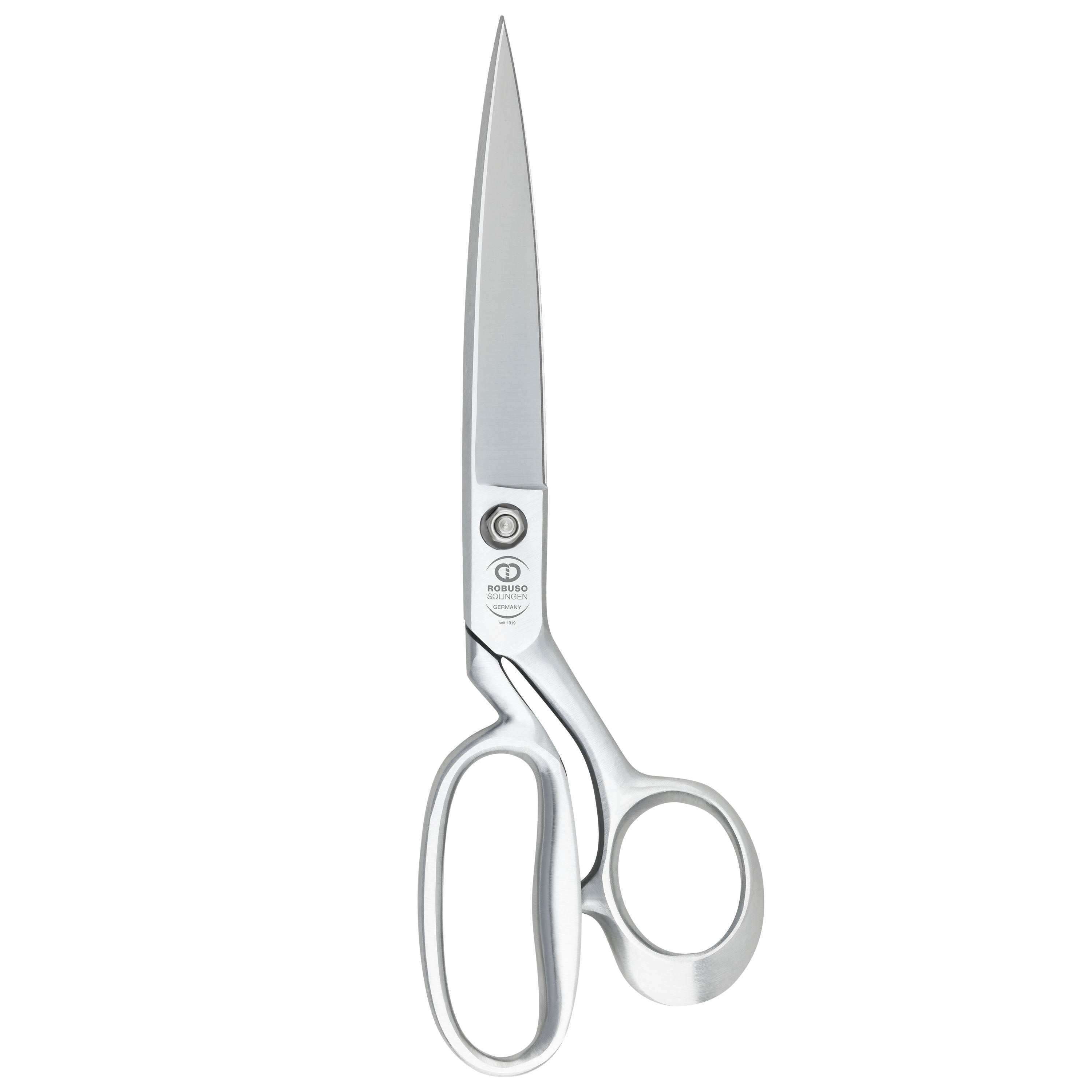 ROBUSO Ciseaux de laminage, chromés 9,5" ROBUSO Ciseaux de laminage, chromés 9,5"