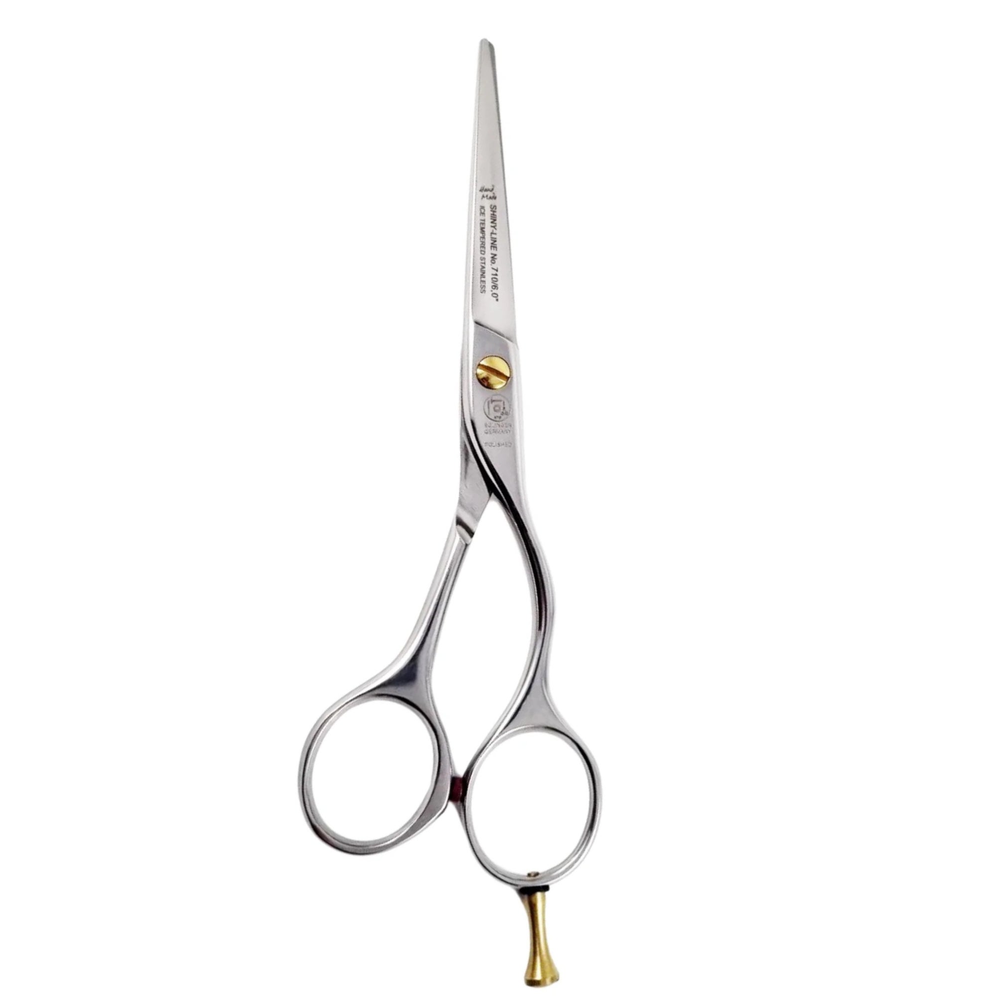 NTS Tijeras de peluquería Ergo Shiny Line 710-6.0 Tamaño – 6,0 pulgadas – 15,2 cm