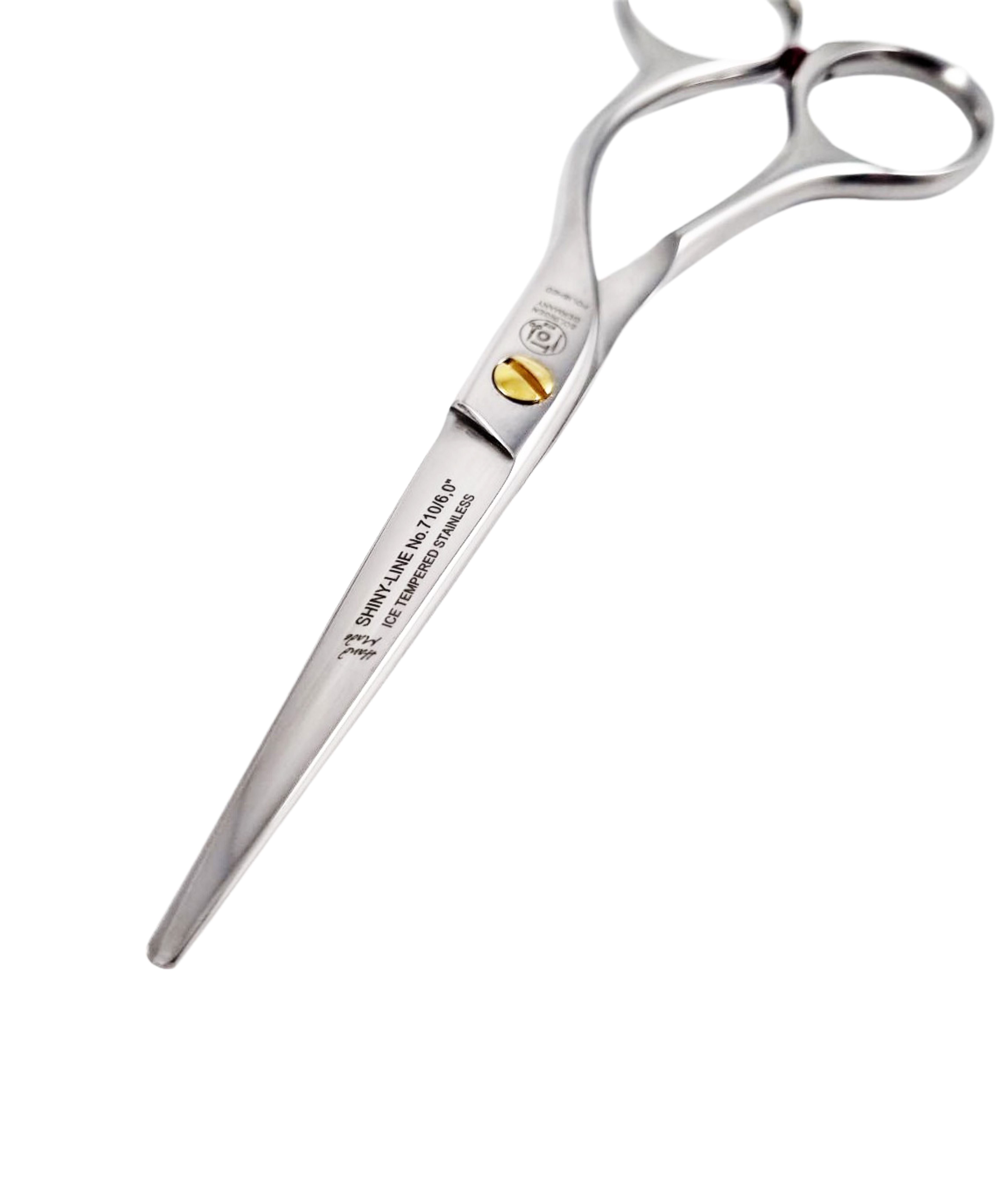 NTS Tijeras de peluquería Ergo Shiny Line 710-6.0 Tamaño – 6,0 pulgadas – 15,2 cm