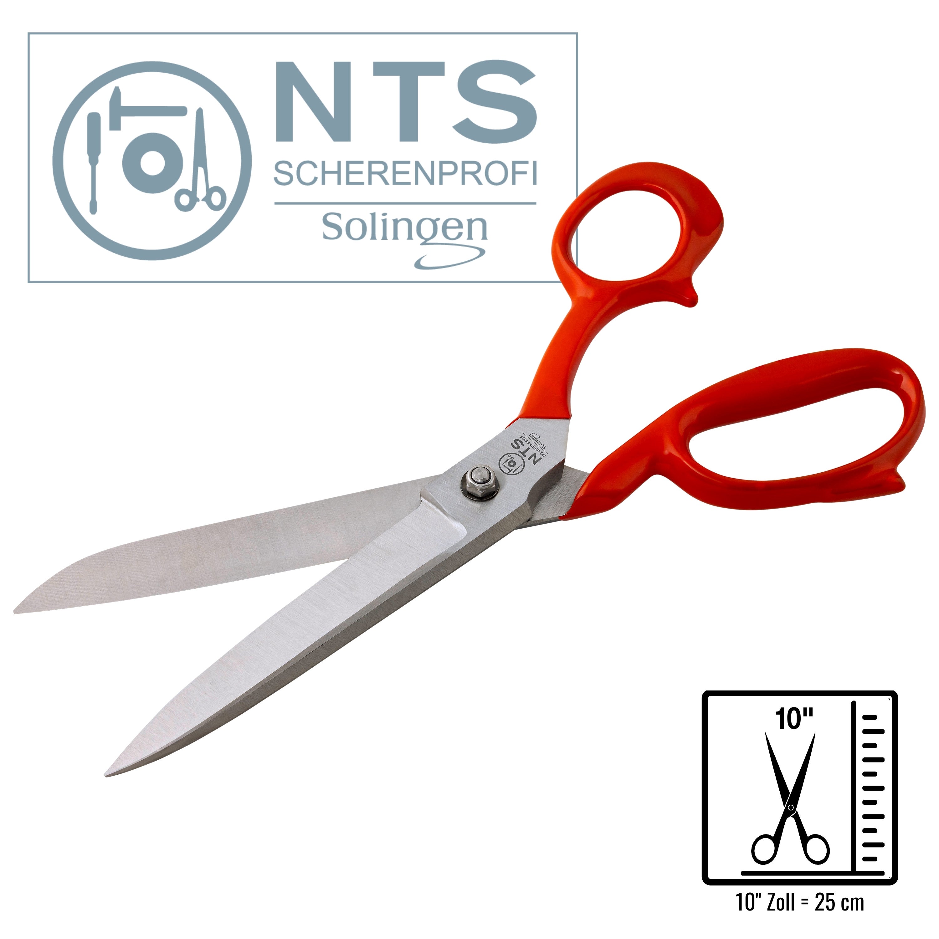 NTS Nożyce krawieckie 10" Nożyce tekstylne Nożyce do tkanin Nożyce przemysłowe NTS Nożyce krawieckie 10" Nożyce tekstylne Nożyce do tkanin Nożyce przemysłowe