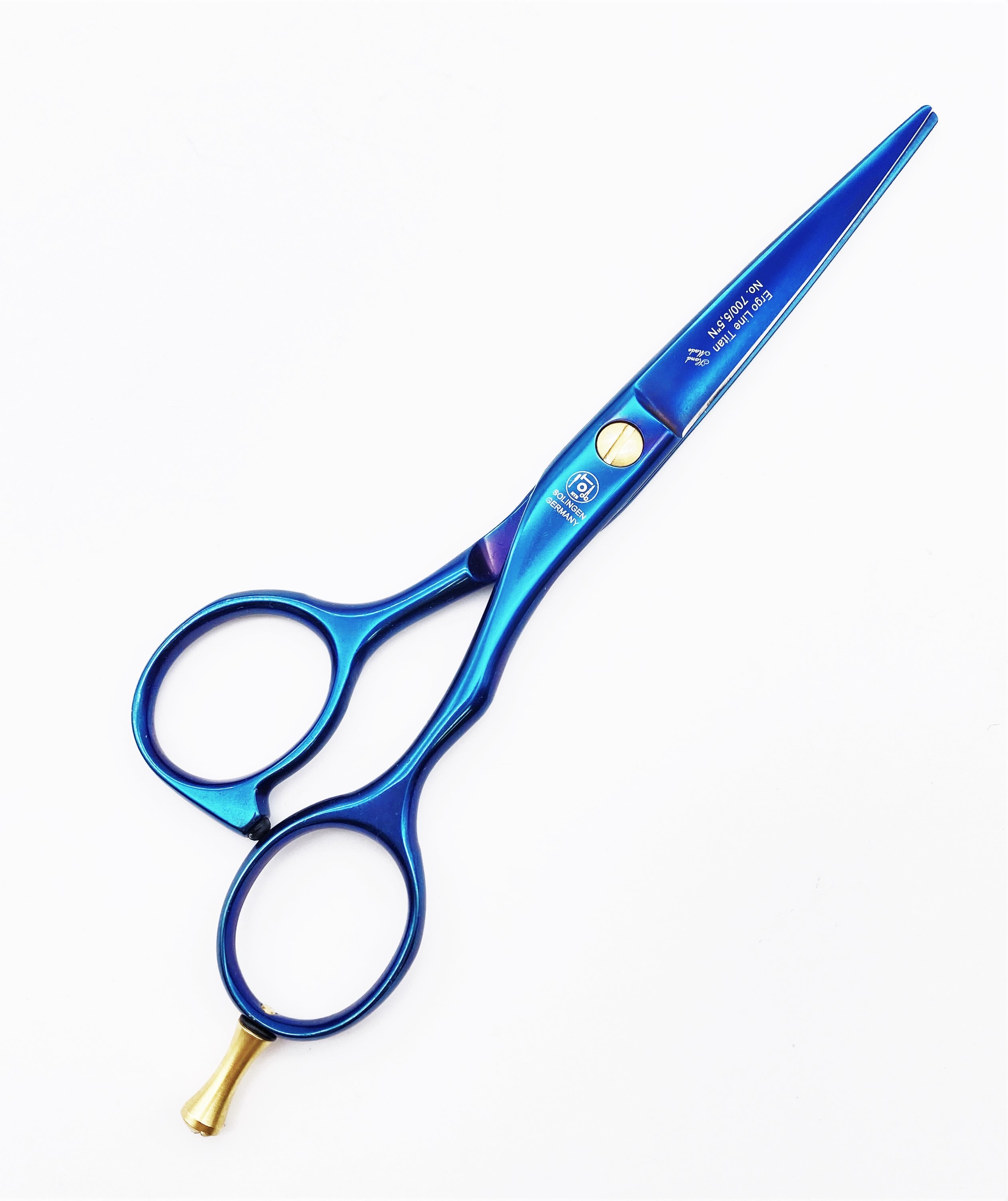 NTS Tijeras de peluquería Ergo Titan Line 700-5.5 Tamaño 5,5 pulgadas – 14 cm