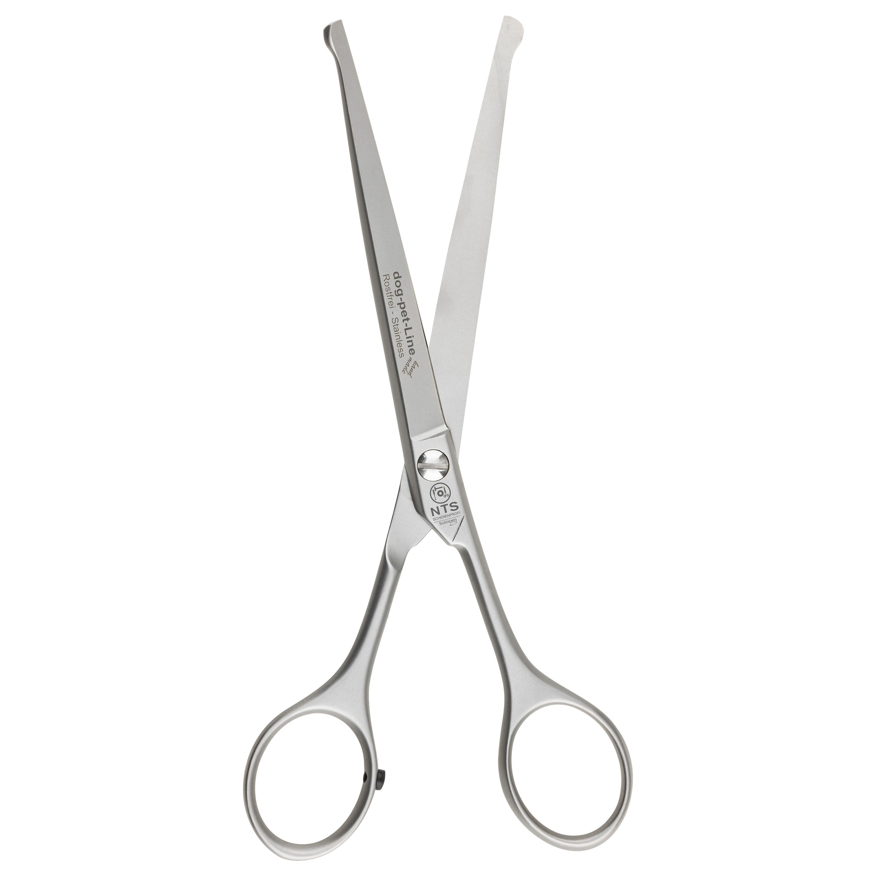 NTS Hundeschere  mit Knopf 7"