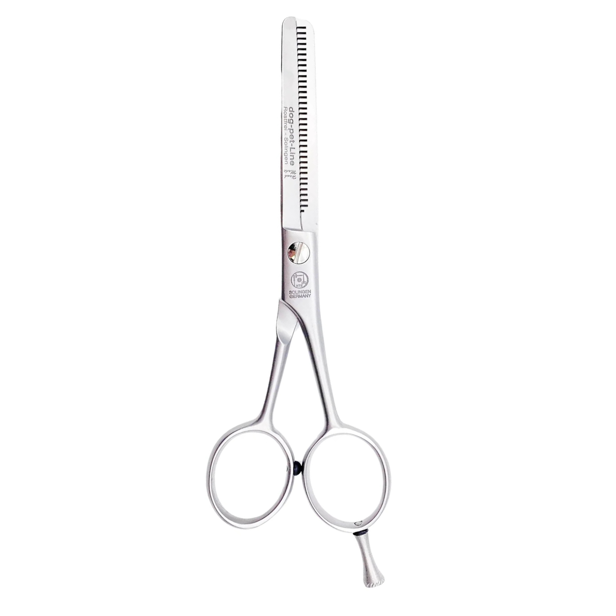 NTS Dog Scissors Thinning Scissors stainless, 40 teeth single-sided – Main image