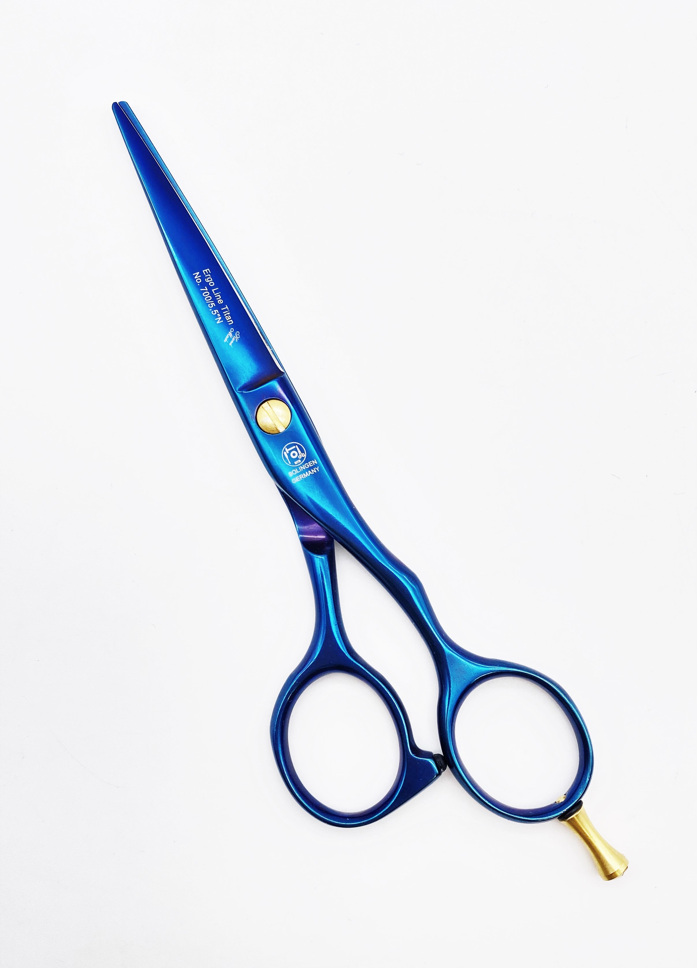 NTS Tijeras de peluquería Ergo Titan Line 700-5.5 Tamaño 5,5 pulgadas – 14 cm
