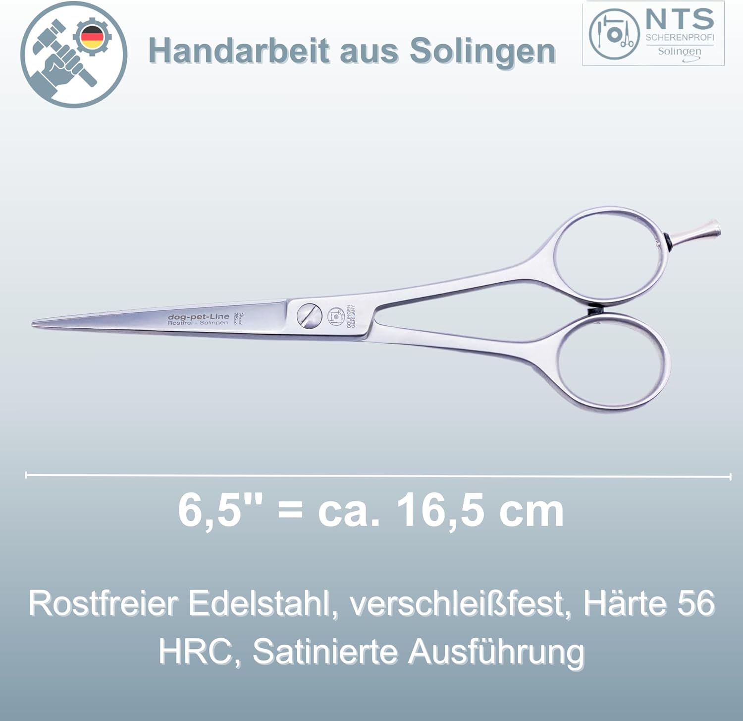 NTS Hundeschere  6,5"