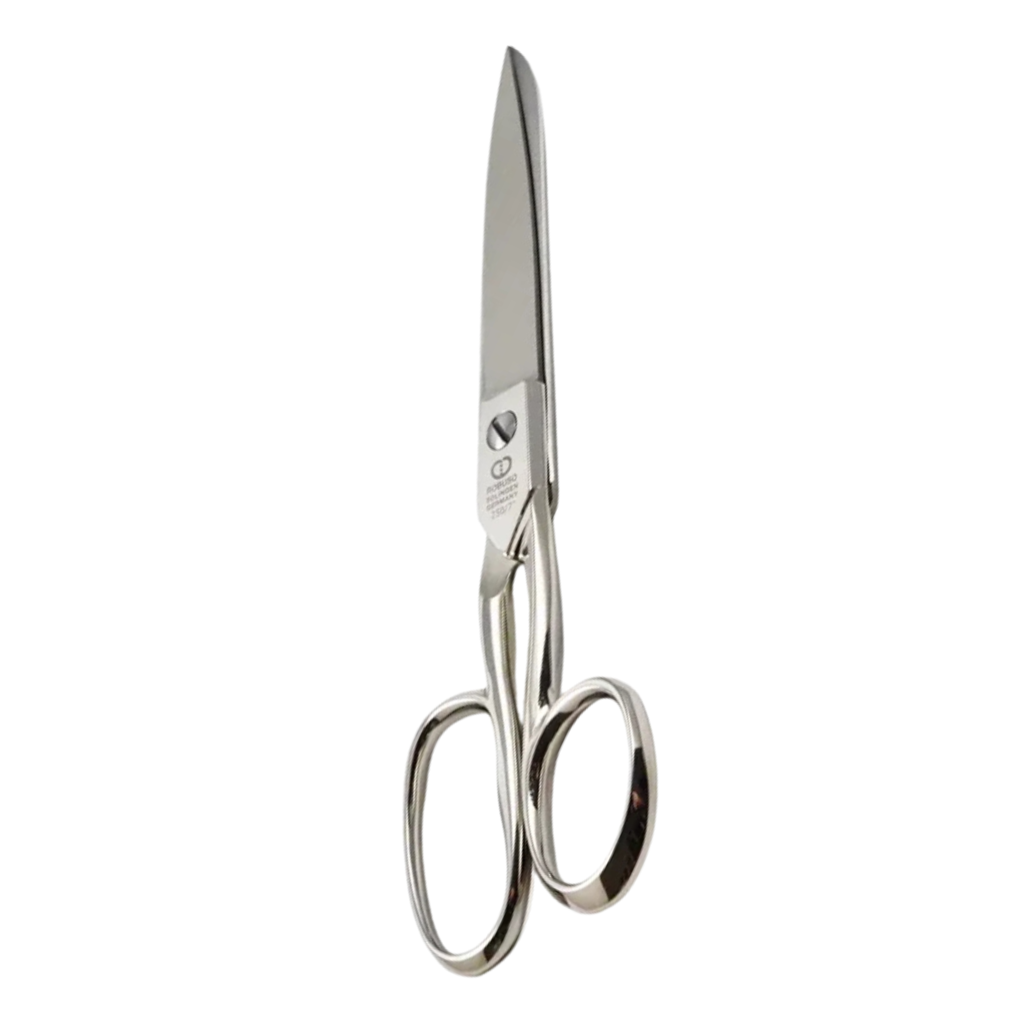 ROBUSO Ciseaux de couture avec œil allongé, nickelés 7" ROBUSO Ciseaux de couture avec œil allongé, nickelés 7"