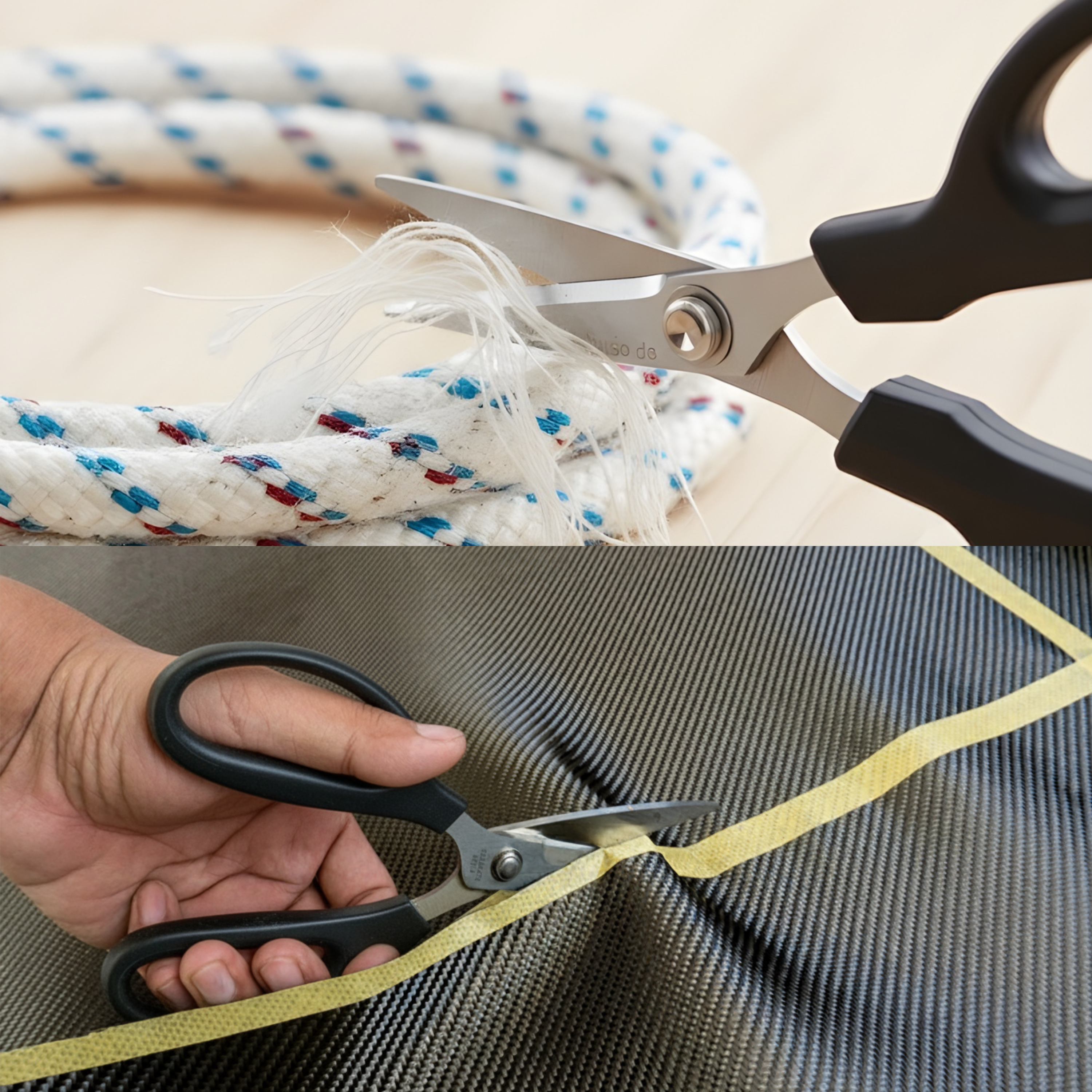 PELLORO Tesoura de Tecelão para Aramida / Tesoura de Splice 6"