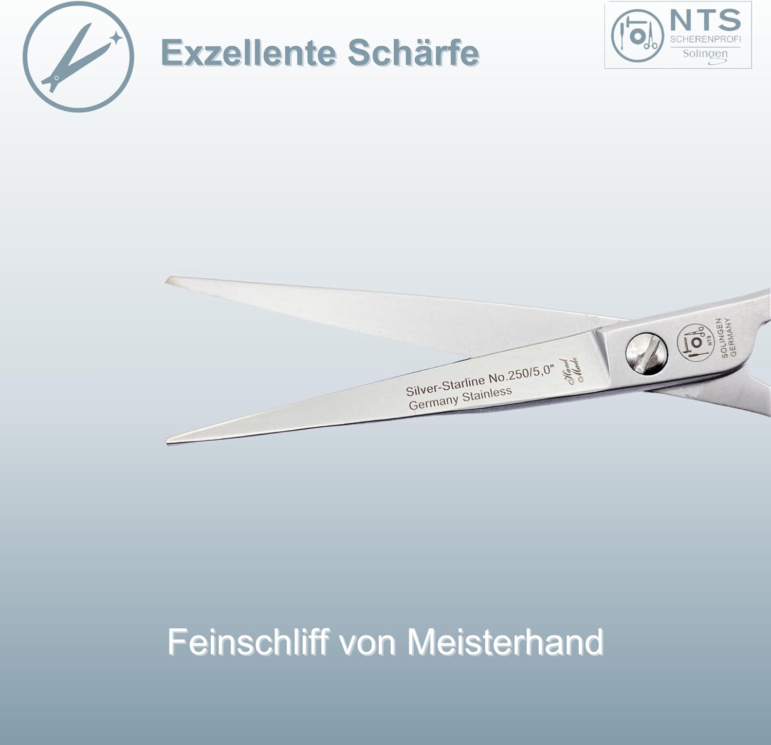 NTS Haarschere Silver Star Line 6,5"