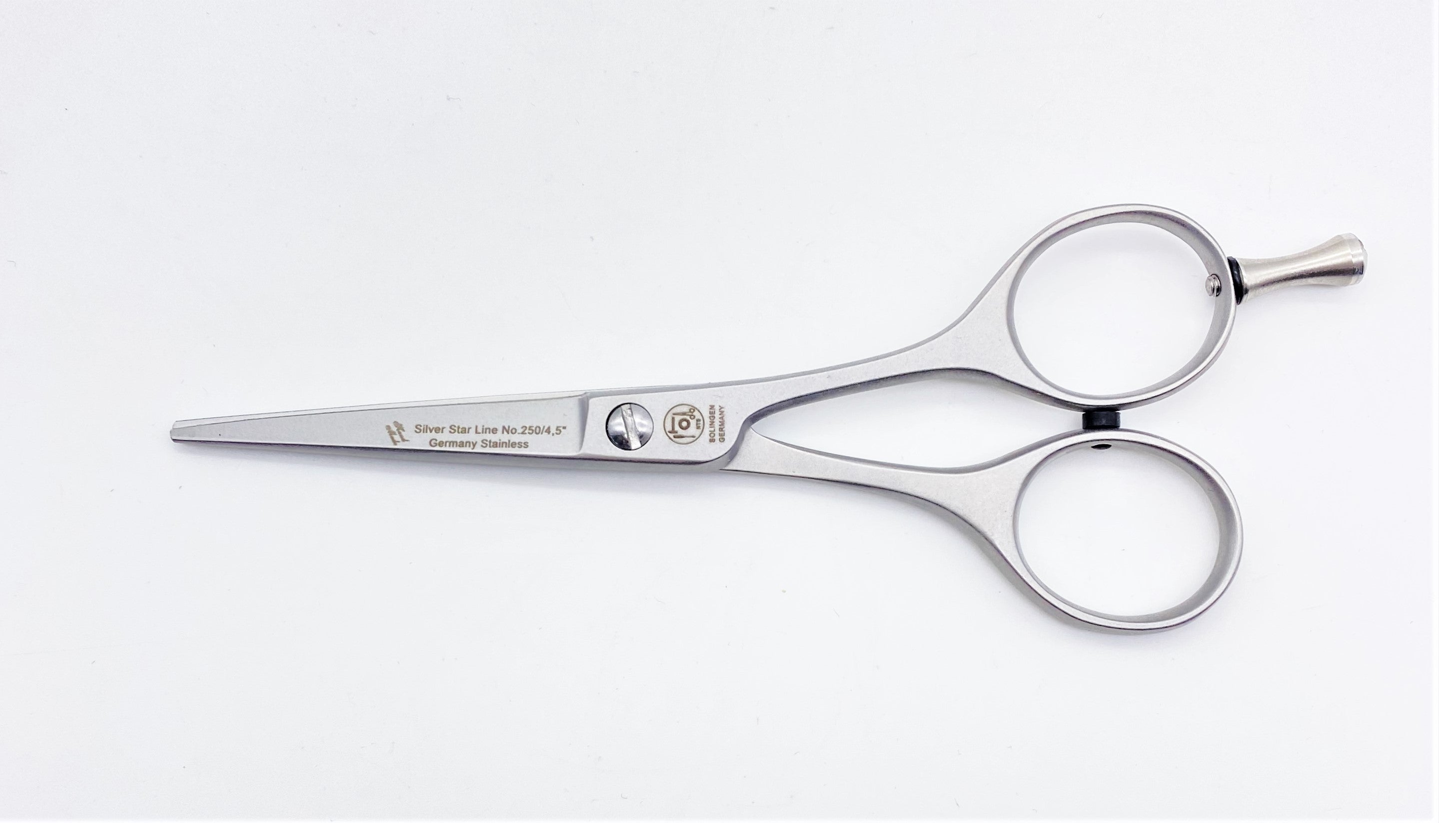 NTS Tijeras de peluquería Silver Star Line 250-4.5 – Tamaño 4.5 pulgadas – 11,4 cm NTS Tijeras de peluquería Silver Star Line 250-4.5 – Tamaño 4.5 pulgadas – 11,4 cm