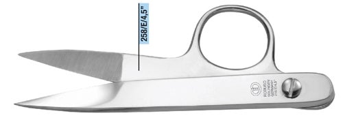 ROBUSO Single-Ring Weaver's Shears, Straight 4.5" ROBUSO Single-Ring Weaver's Shears, Straight 4.5"
