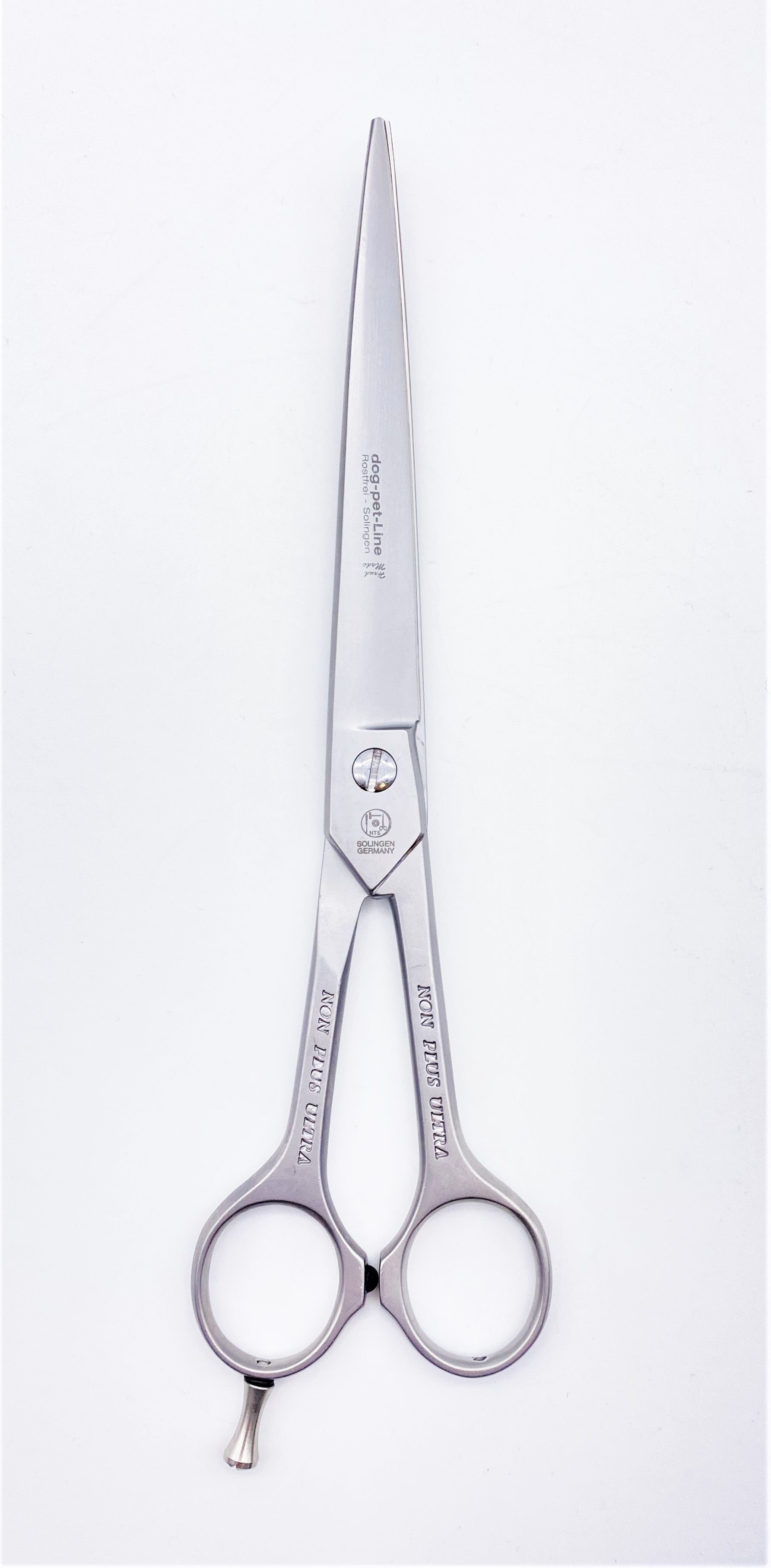 NTS Dog Scissors / Coat Scissors curved Size 8.0 inch – 20.5 cm 90080-8.0G also usable as Cattle Scissors – Main image