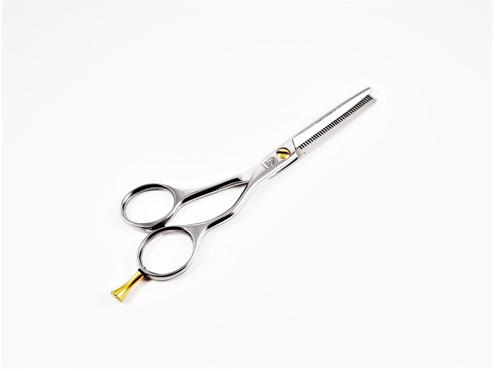 NTS Tijera de entresacar Ergo Shiny Line pulida 715-6.0 Tamaño – 6.0 pulgadas – 15,2 cm