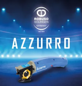 ROBUSO Akkuschere Azzurro